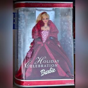Holiday Celebration Barbie Doll Special Edition #56209 New Sealed 2002